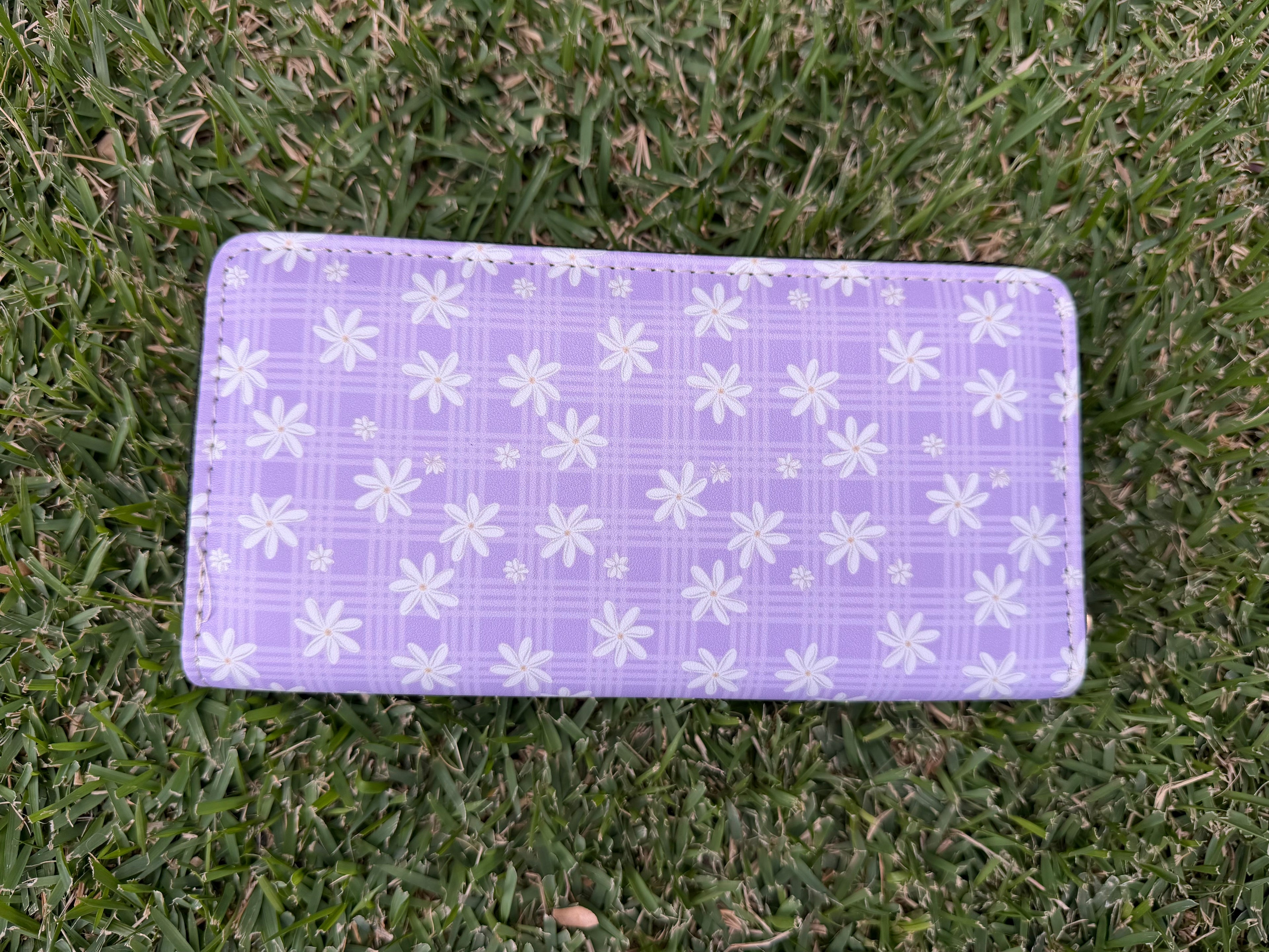 Purple Palaka Tiare Wallet