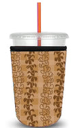 Brown Puakenikeni Cup Koozie