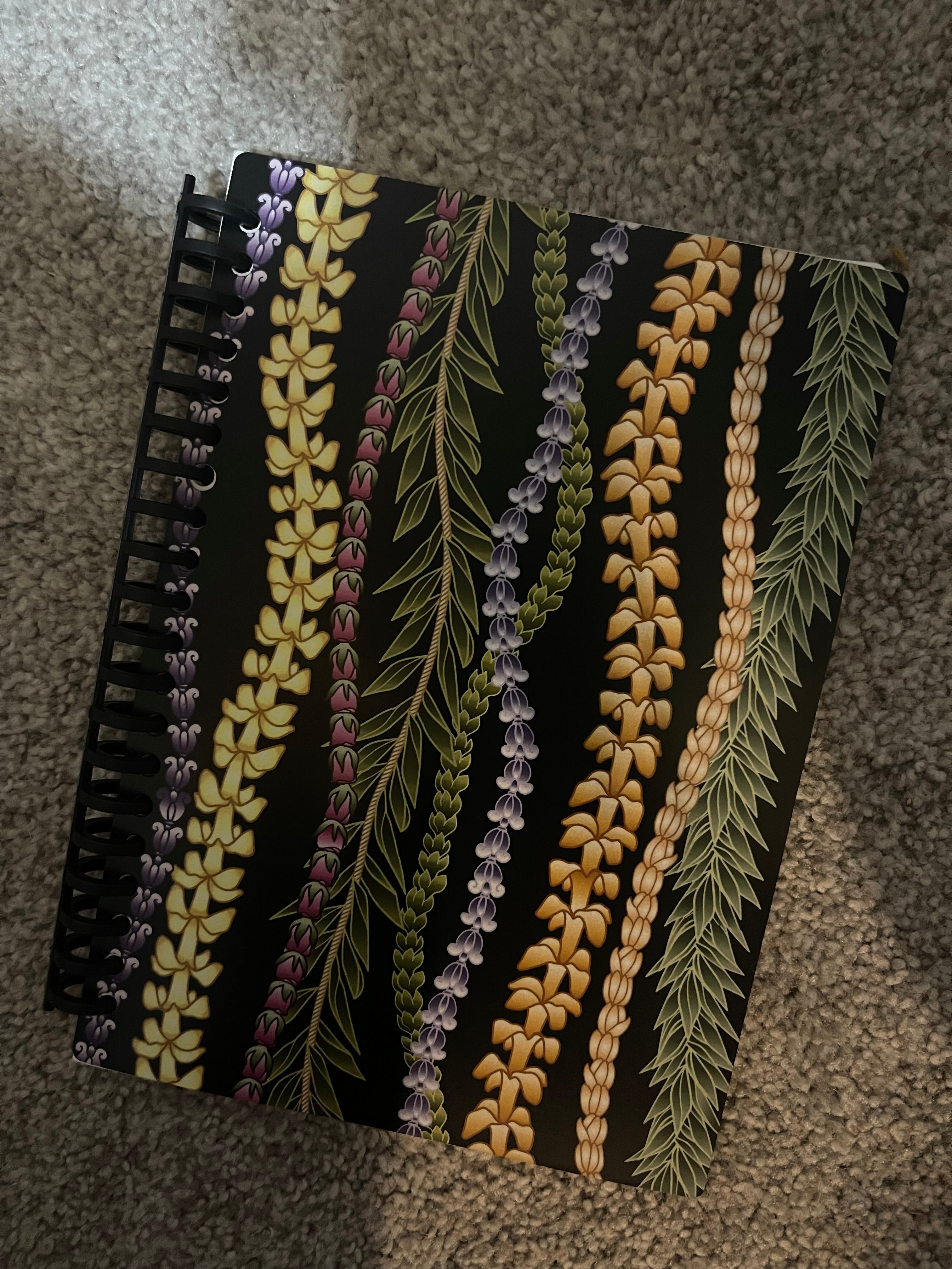 Colorful Multi Lei A6 Notebook