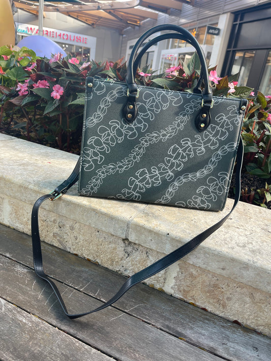 Gray Lei Handbag (Large)
