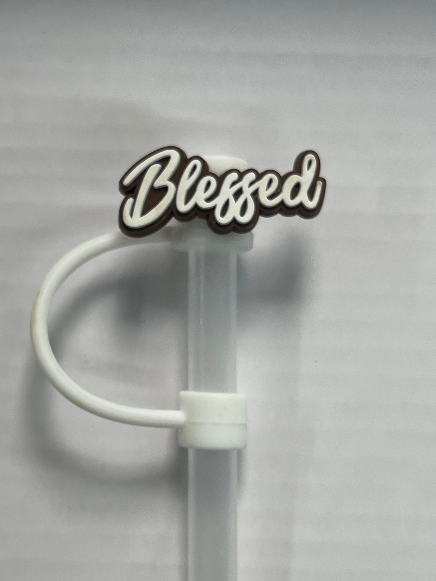 Blessed (brown) Straw Cover