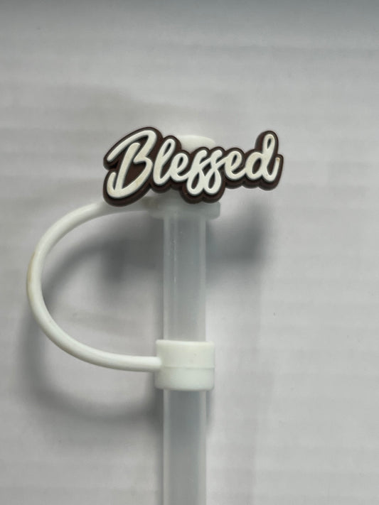 Blessed (brown) Straw Cover