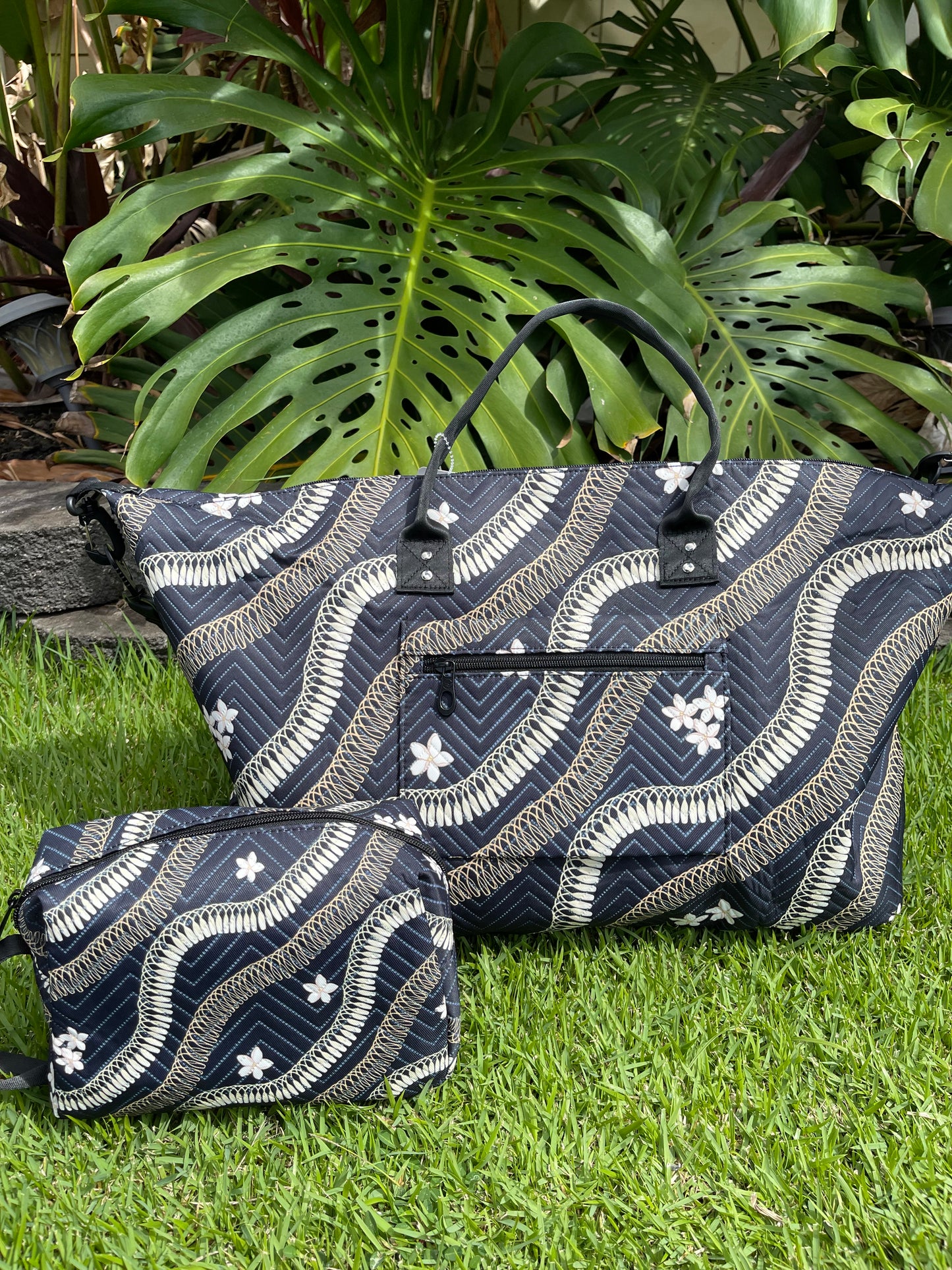 Ginger Lei Travel Duffle Set