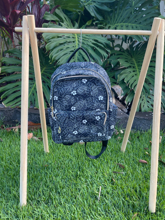 Monstera/ Puakenikeni Backpack