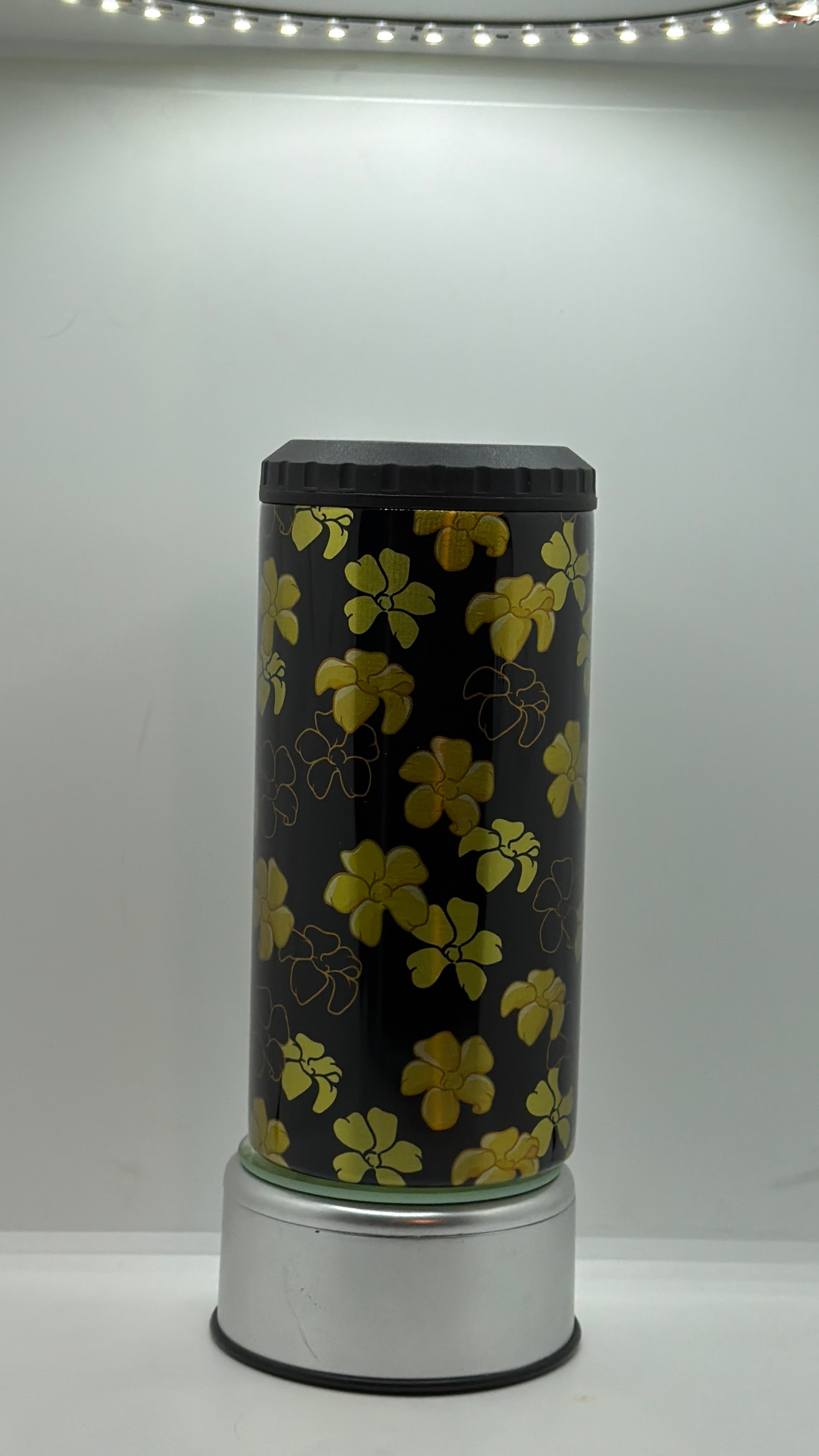 4-in-1 Black Gold Puakenikeni Tumbler