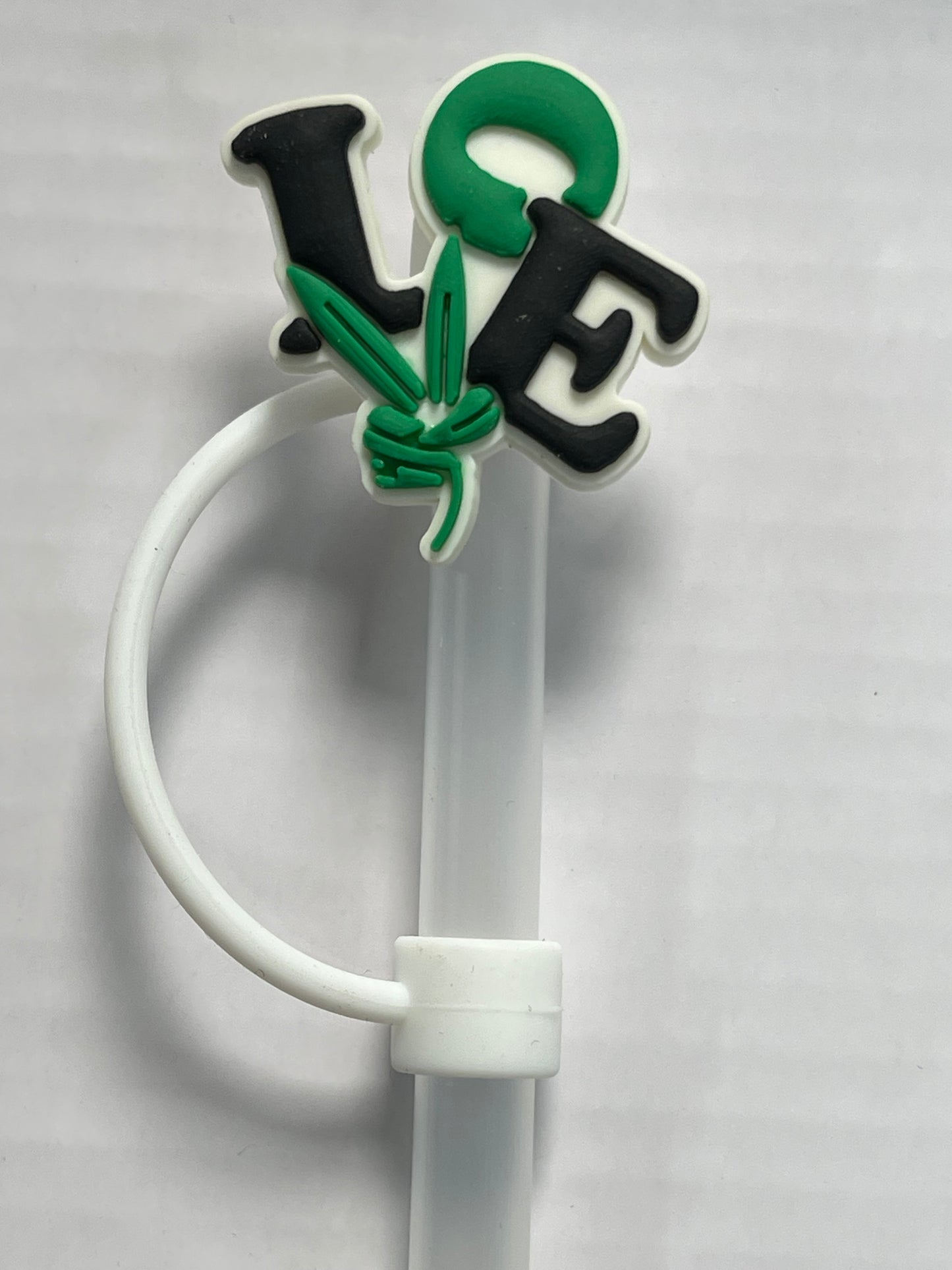 Love Weed Straw Cover