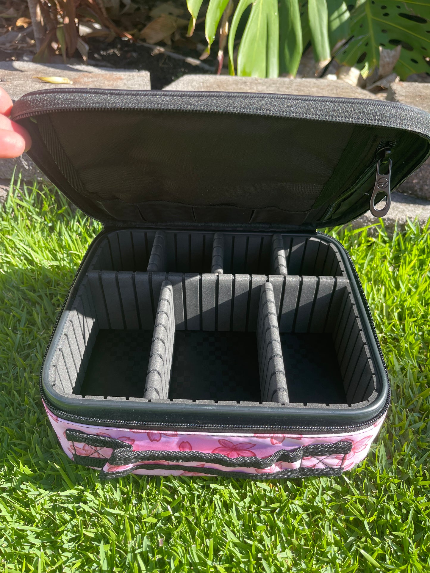 Pink Cherry Blossom Hard Travel Case