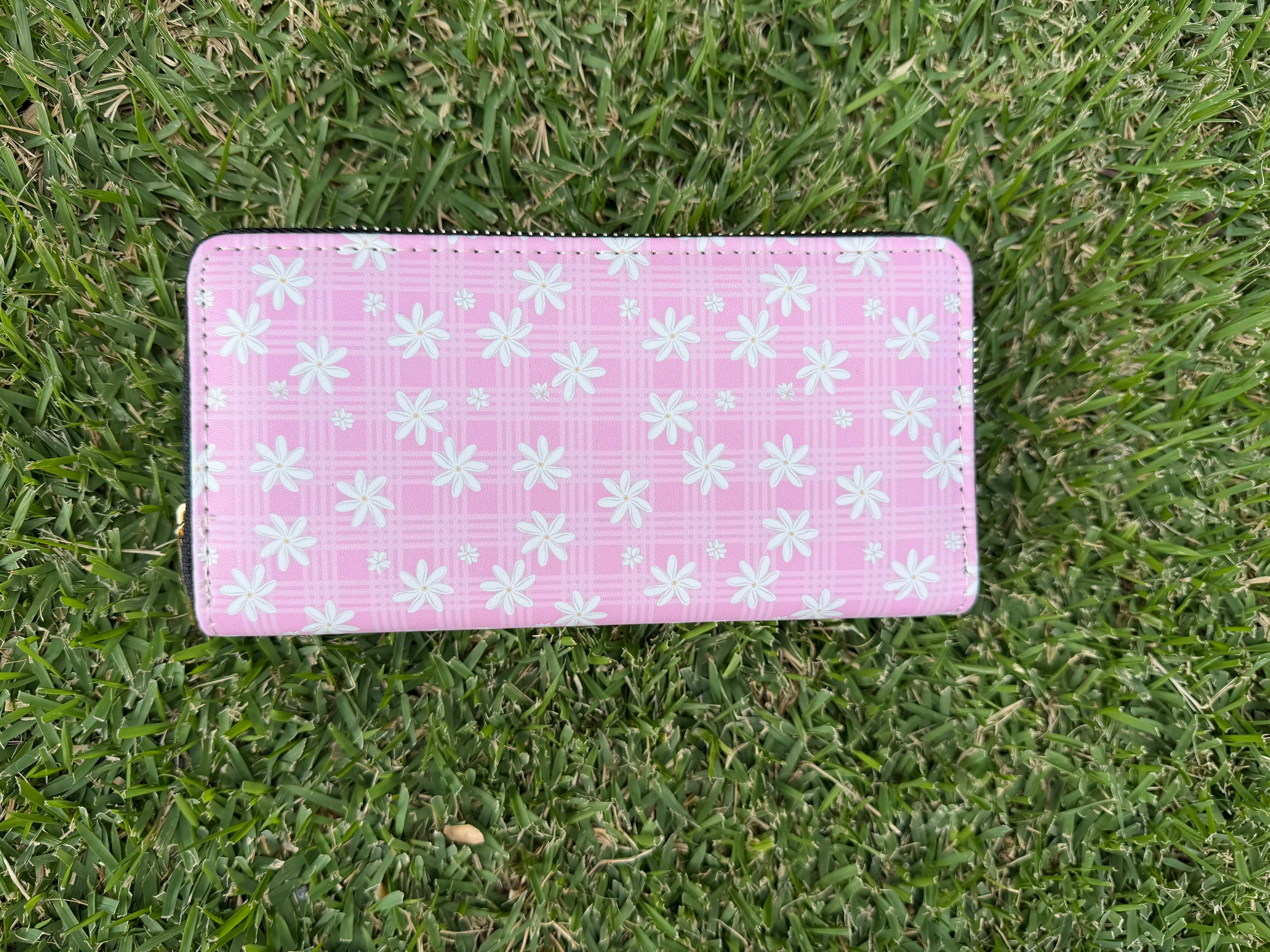 Pink Palaka Tiare Wallet