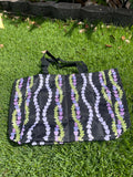 Crown flower / Pakalana Large Zippered Tote