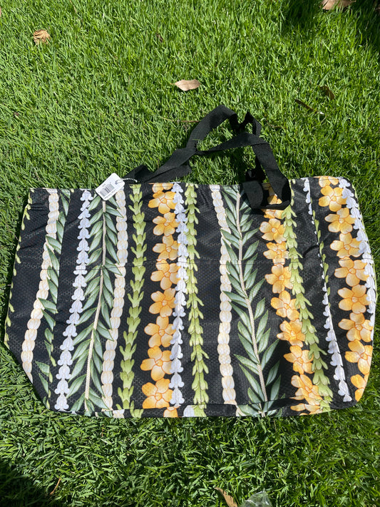 Multi Lei Large Zippered Tote