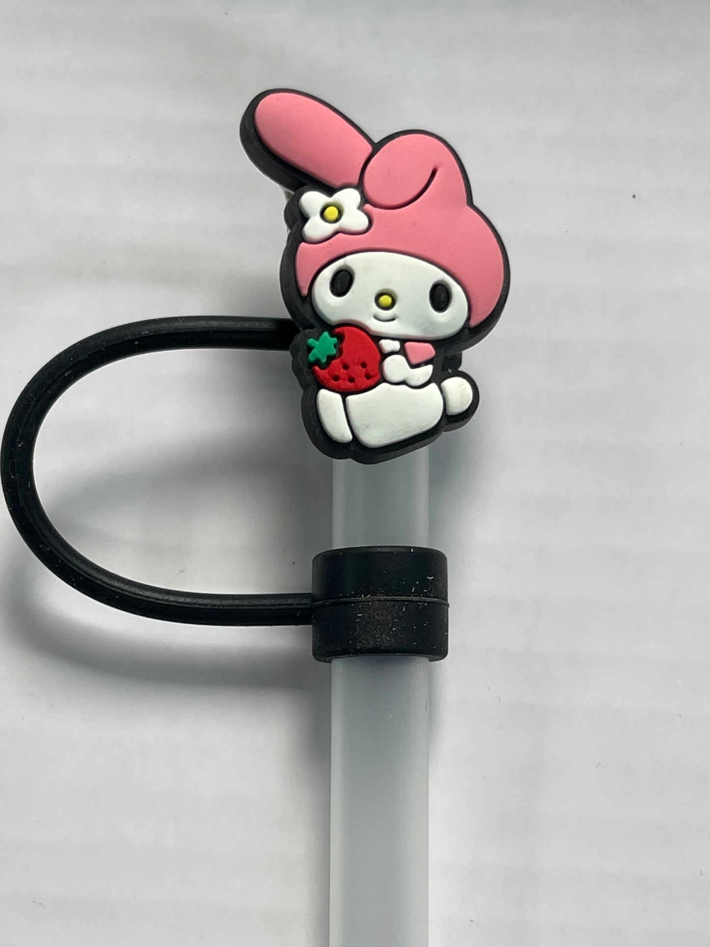 My Melody Strawberry Straw Cover