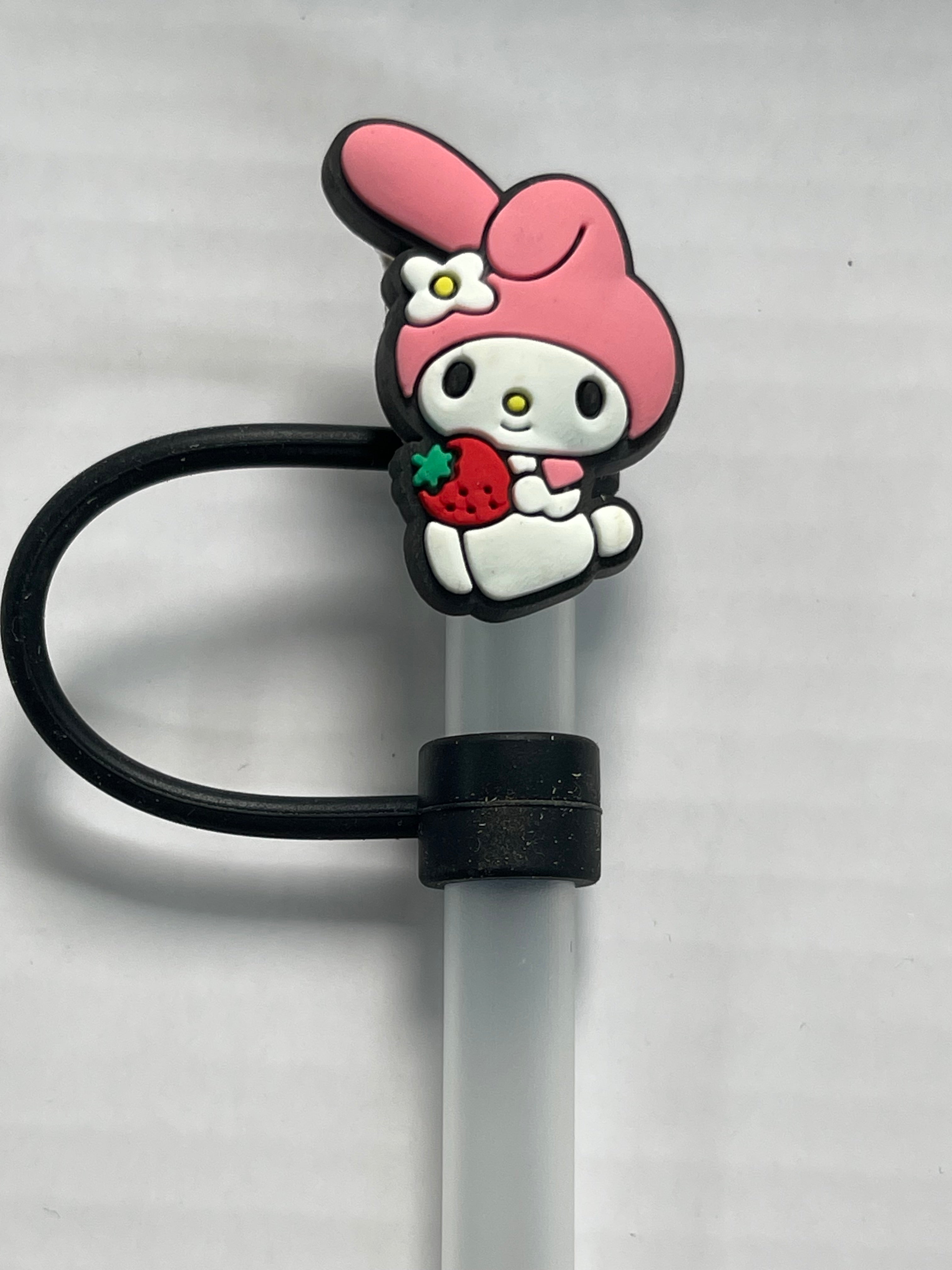My Melody Strawberry Straw Cover