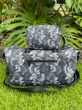Gray Ohia Lehua Travel Duffle Bag Set