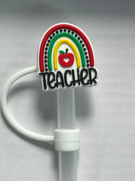 Teacher Straw Cover