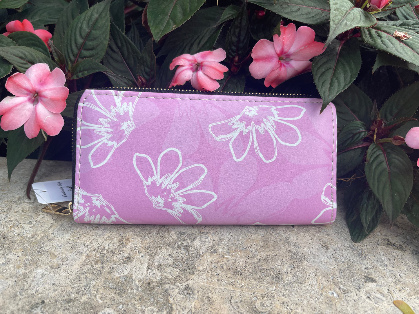 Pink Naupaka Wallet
