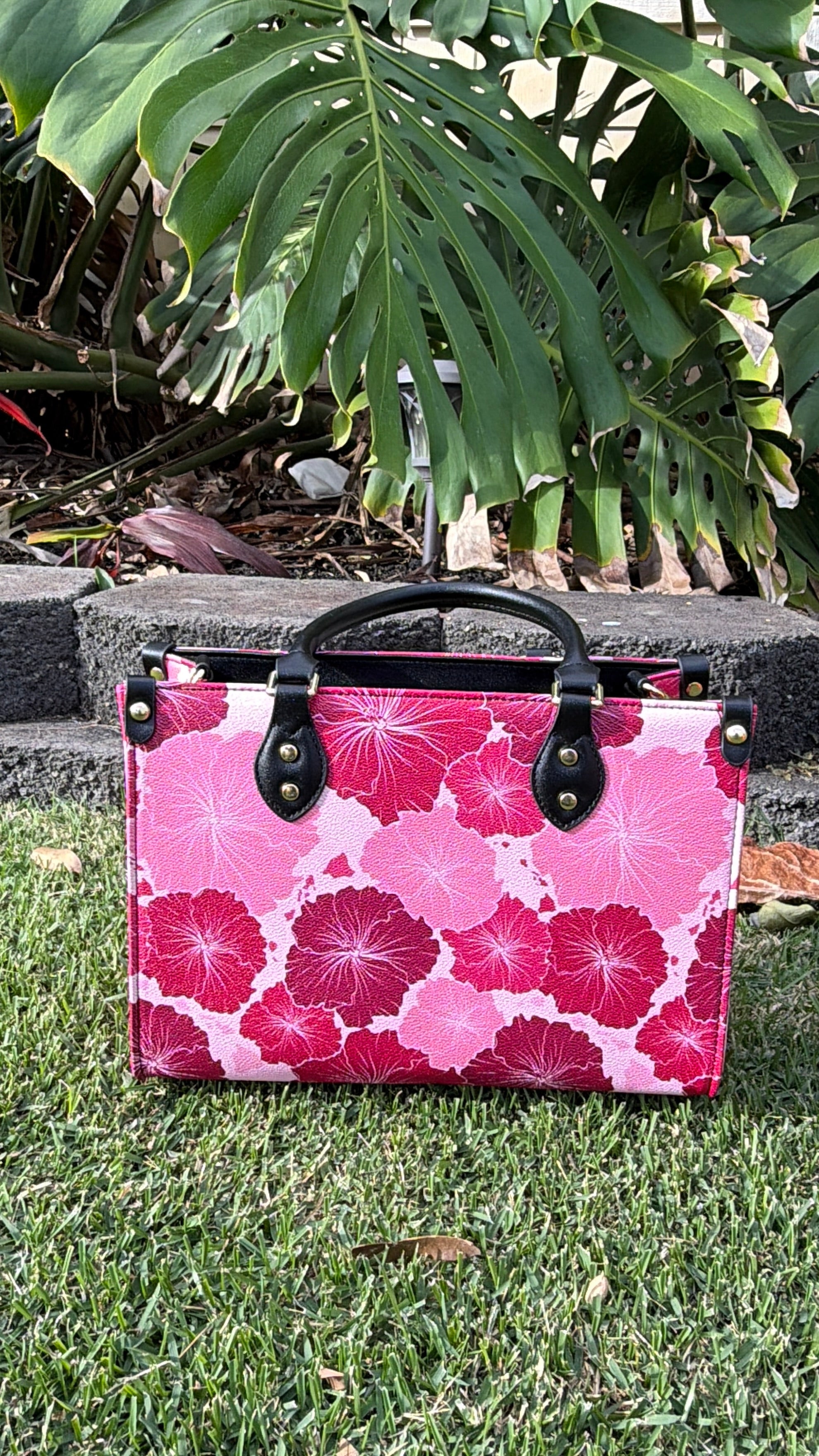 Pua Island Pink Small Handbag