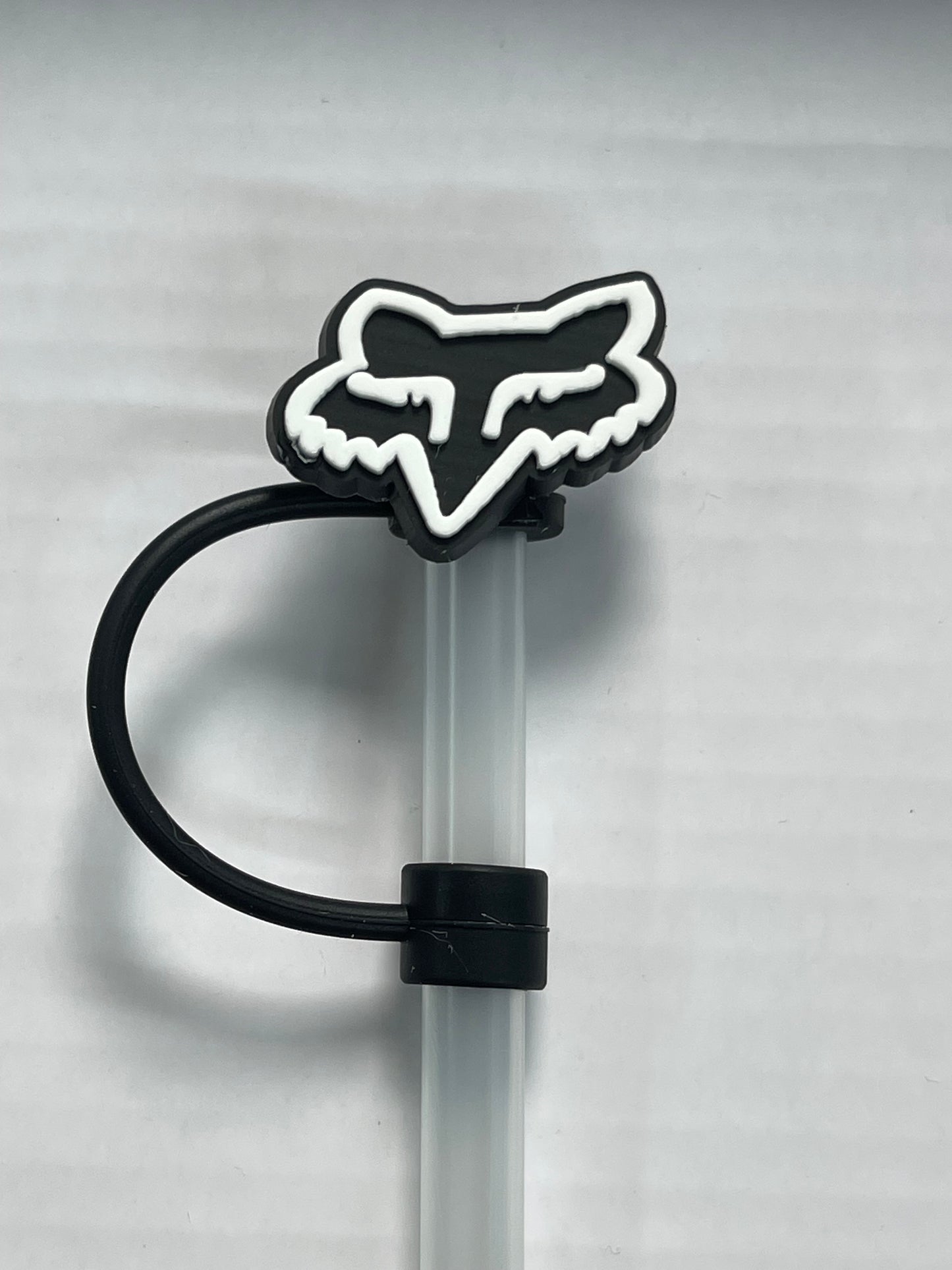 Black FOX Straw Cover