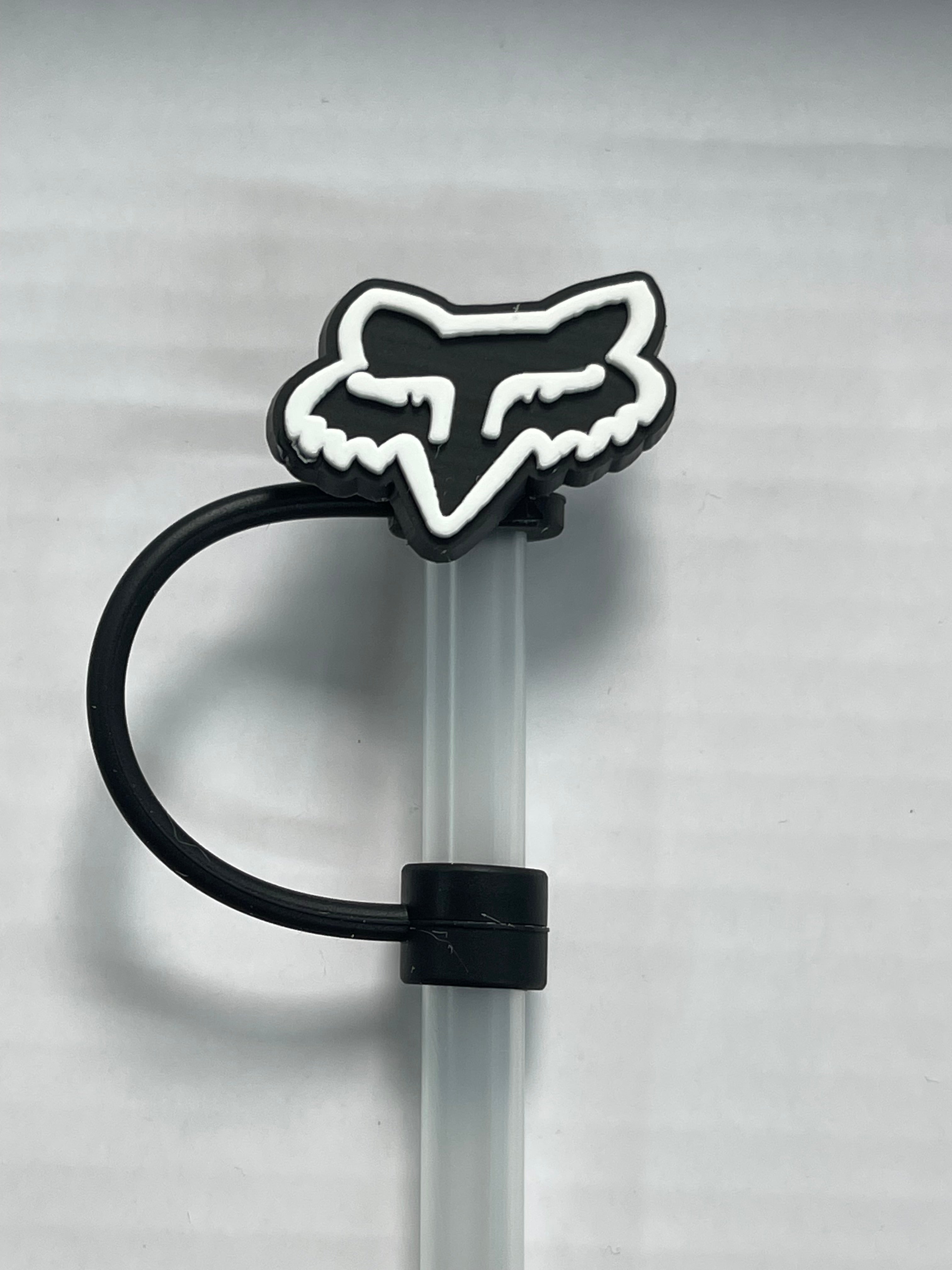 Black FOX Straw Cover
