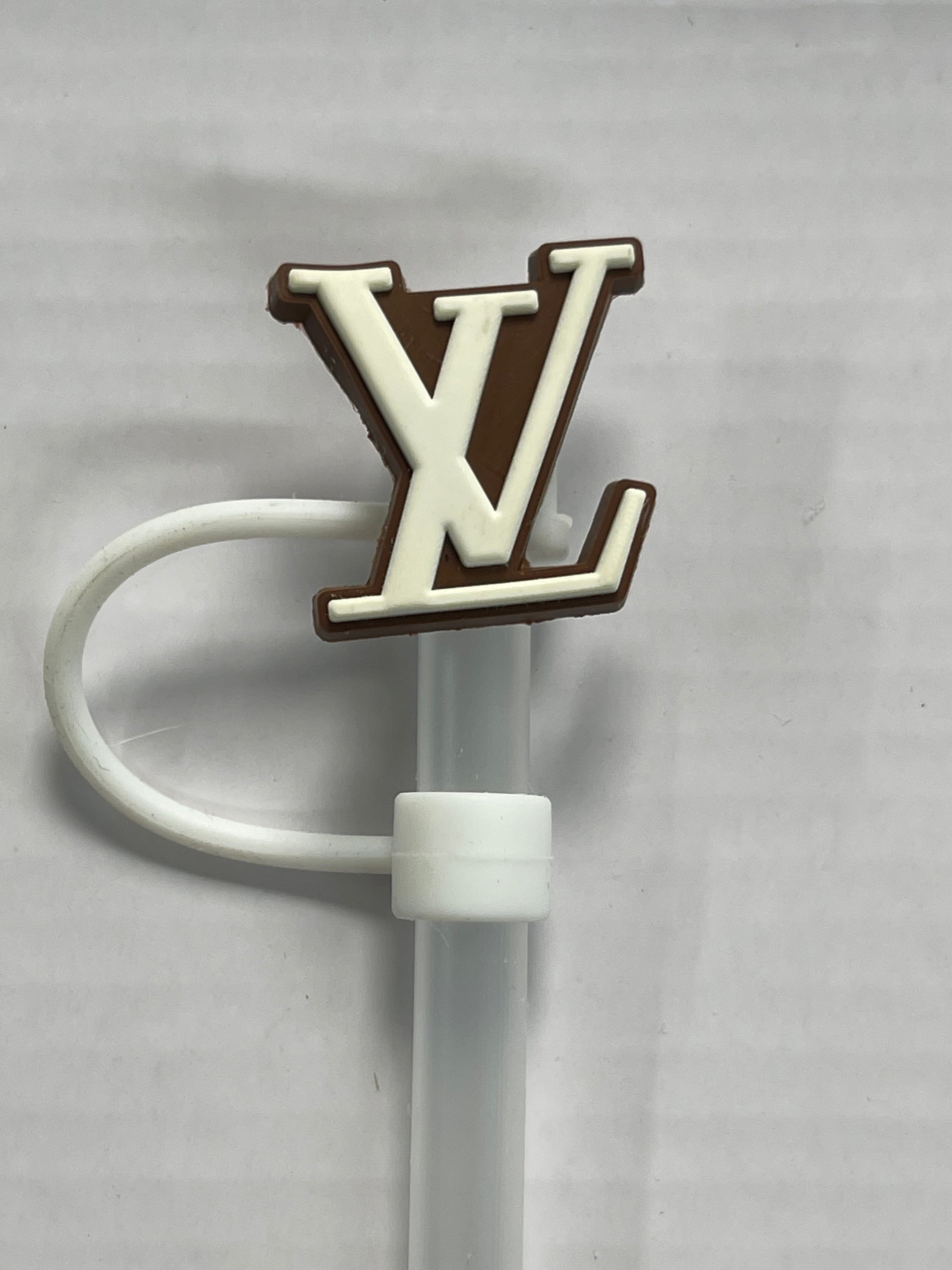 LV Dark Brown Straw Cover