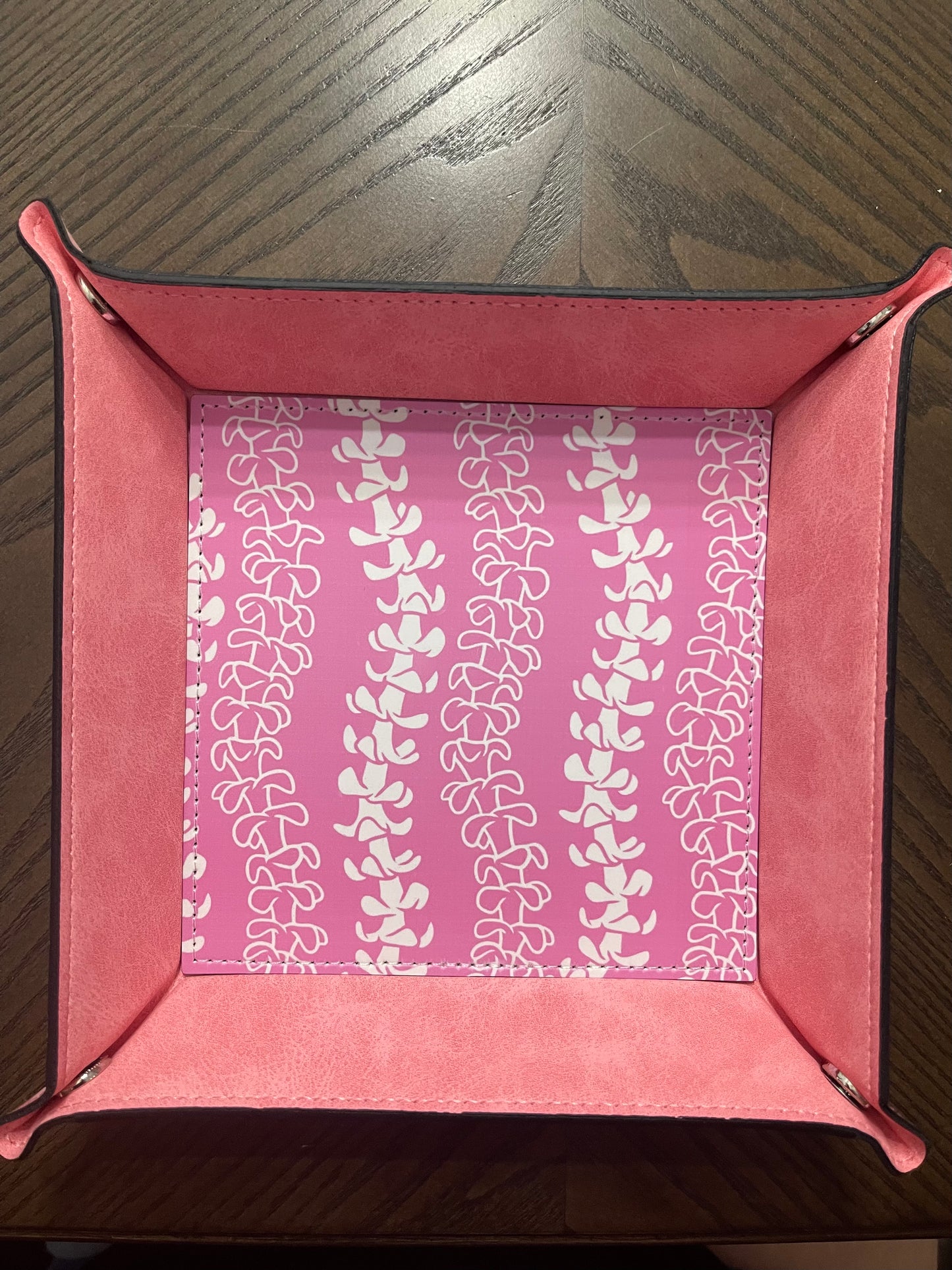 Pink Puakenikeni Everything Tray