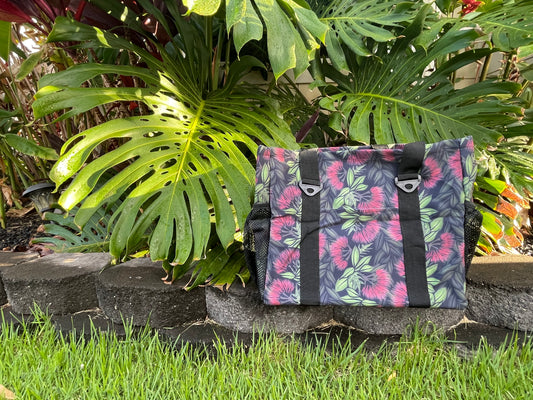 Red Lehua Utility Tote
