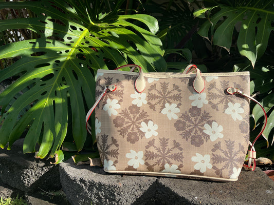 Flower Quilt Neverfull Purse