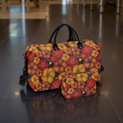 Hawaii Pua Travel Duffle Set