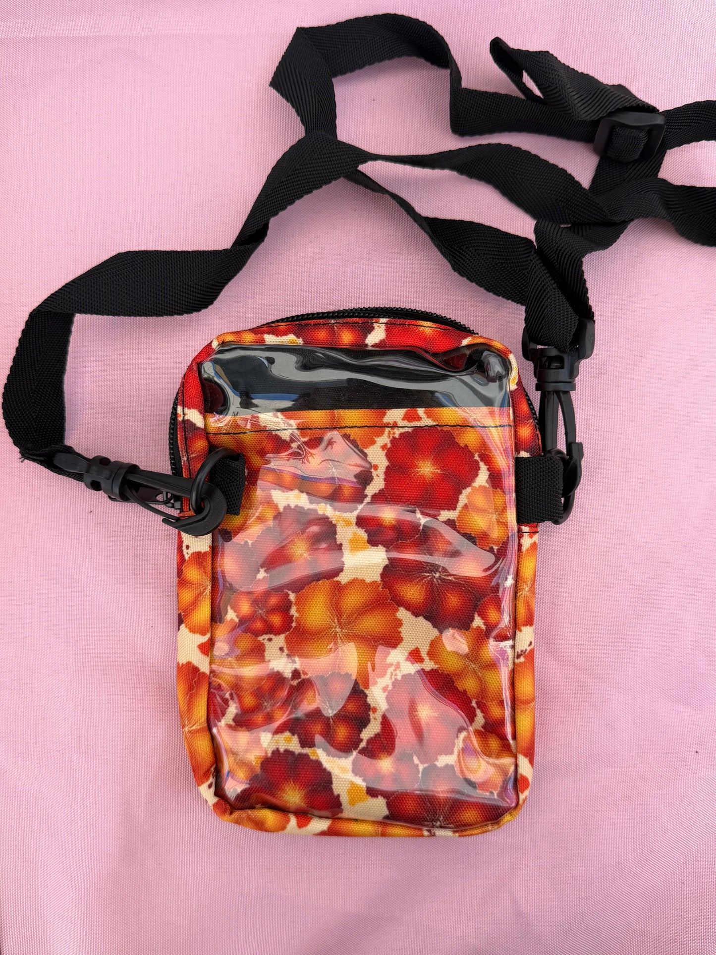 Yellow Hawaii Flower Phone Bag