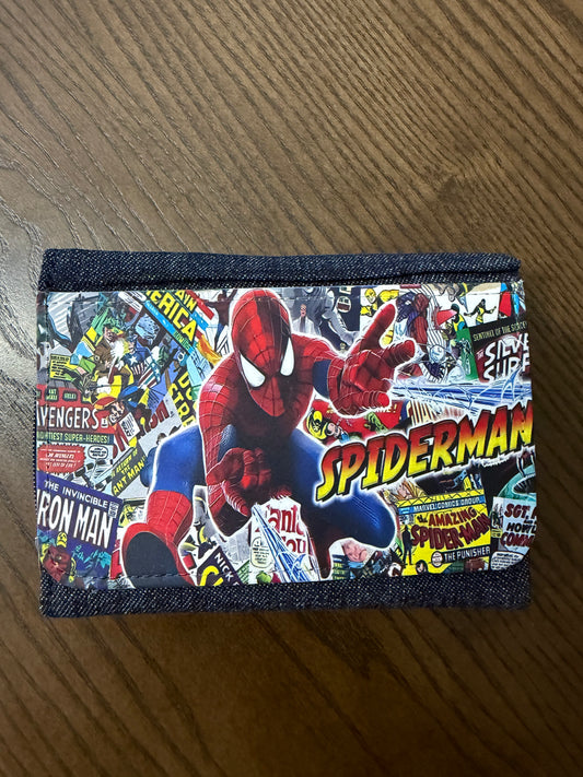 Spiderman Tri-Fold Wallet