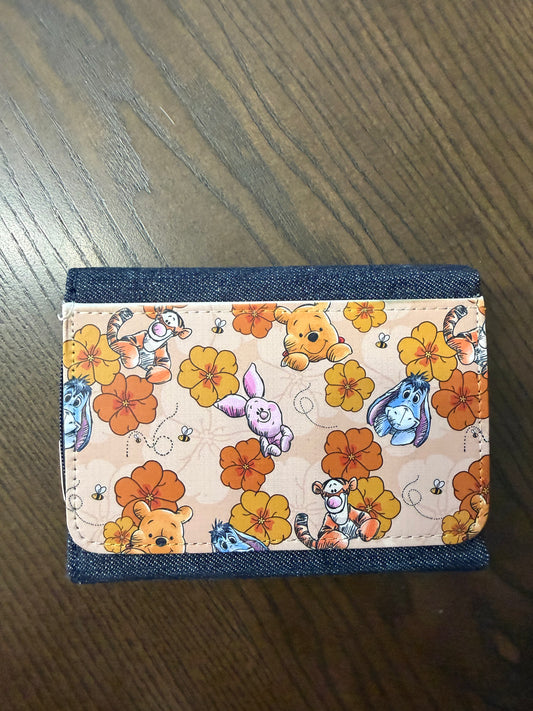 Winnie The Pooh Tri-Fold Wallet
