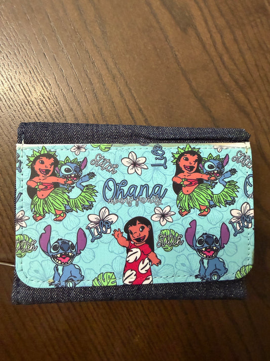 Lilo and Stitch Tri-Fold Wallet