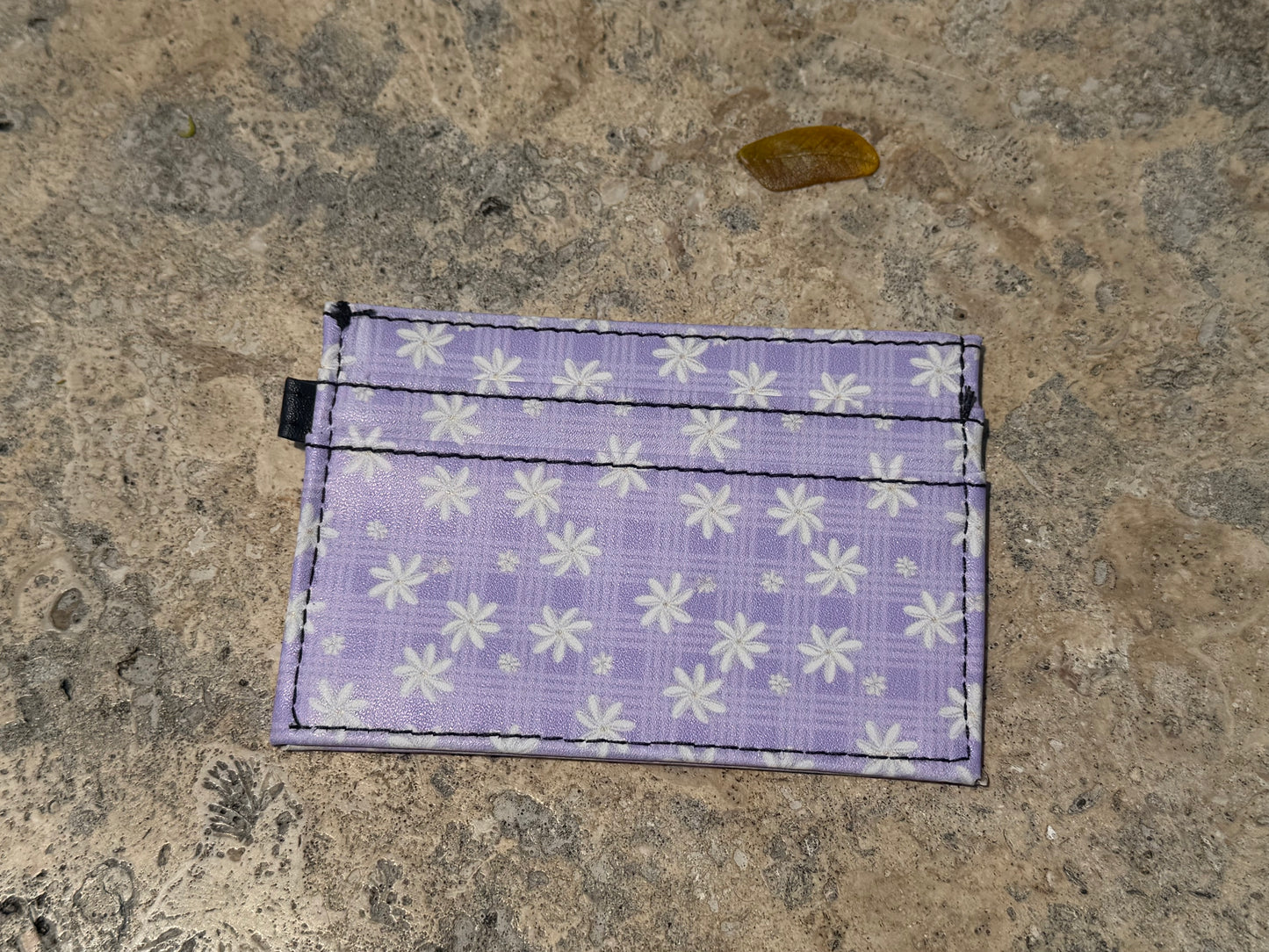 Purple Tiare Slim Card Holder