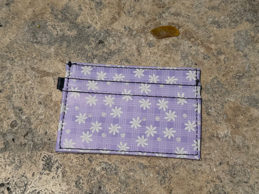 Purple Tiare Slim Card Holder