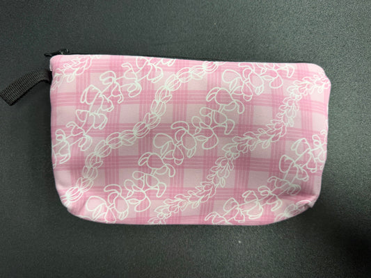 Pink Lei Palaka Pouch