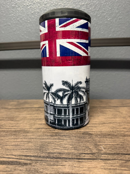 4-in-1 Hawaiian Flag/ Palace Tumbler