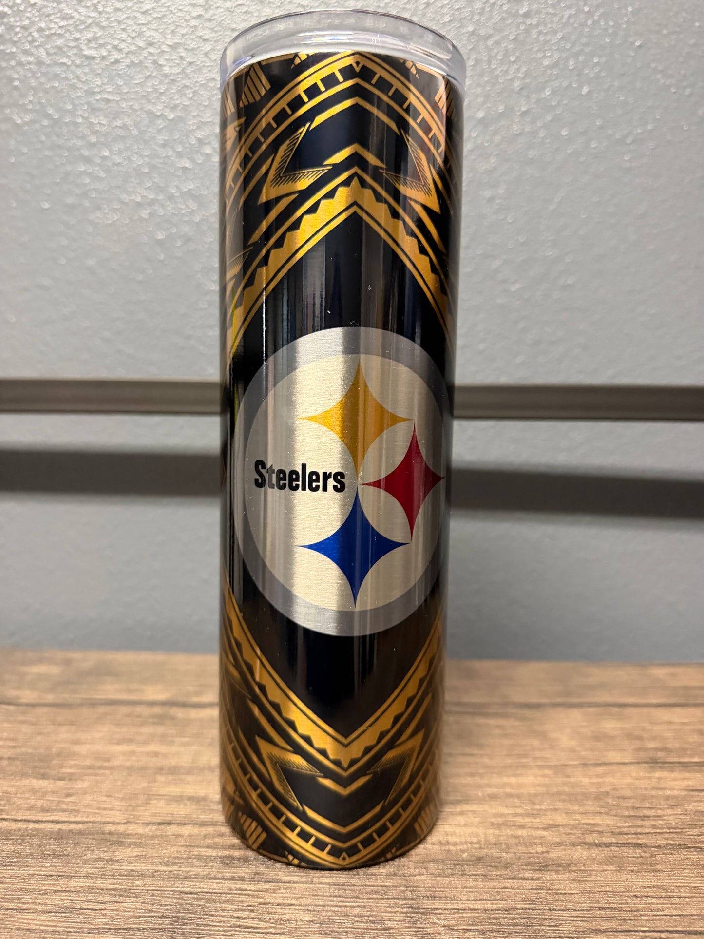 Steelers Full Tribal  30oz Tumbler