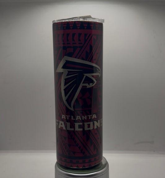 Falcons Full Tribal  20oz Tumbler