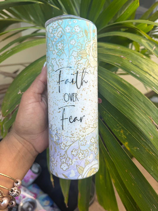 Faith Over Fear 20oz Tumbler