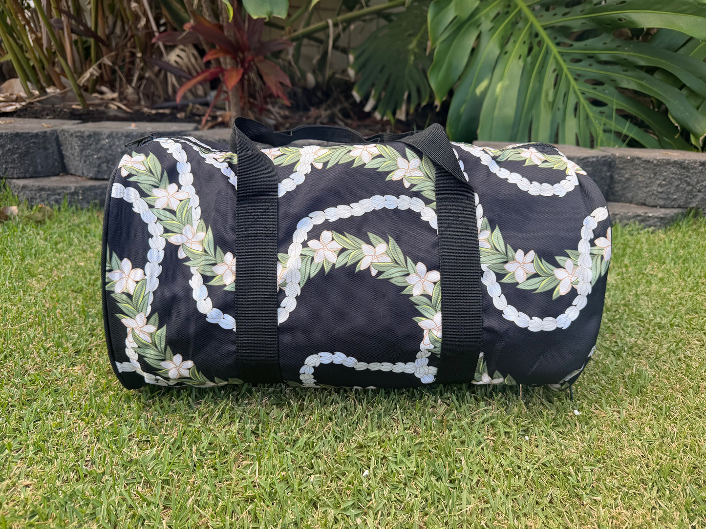 Maile/ Pikake Gym Duffle Bag