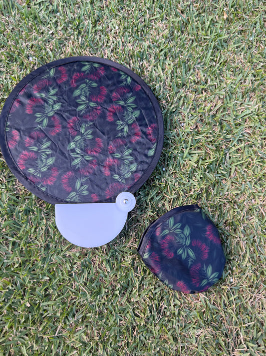 Red Ohia Pop-Up Fan