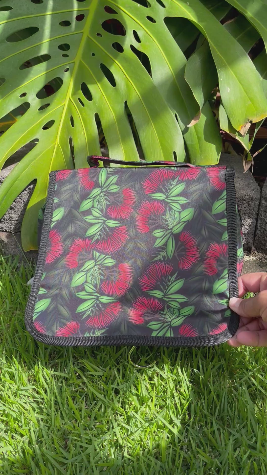 Red Ohia Lehua Hanging Organizer