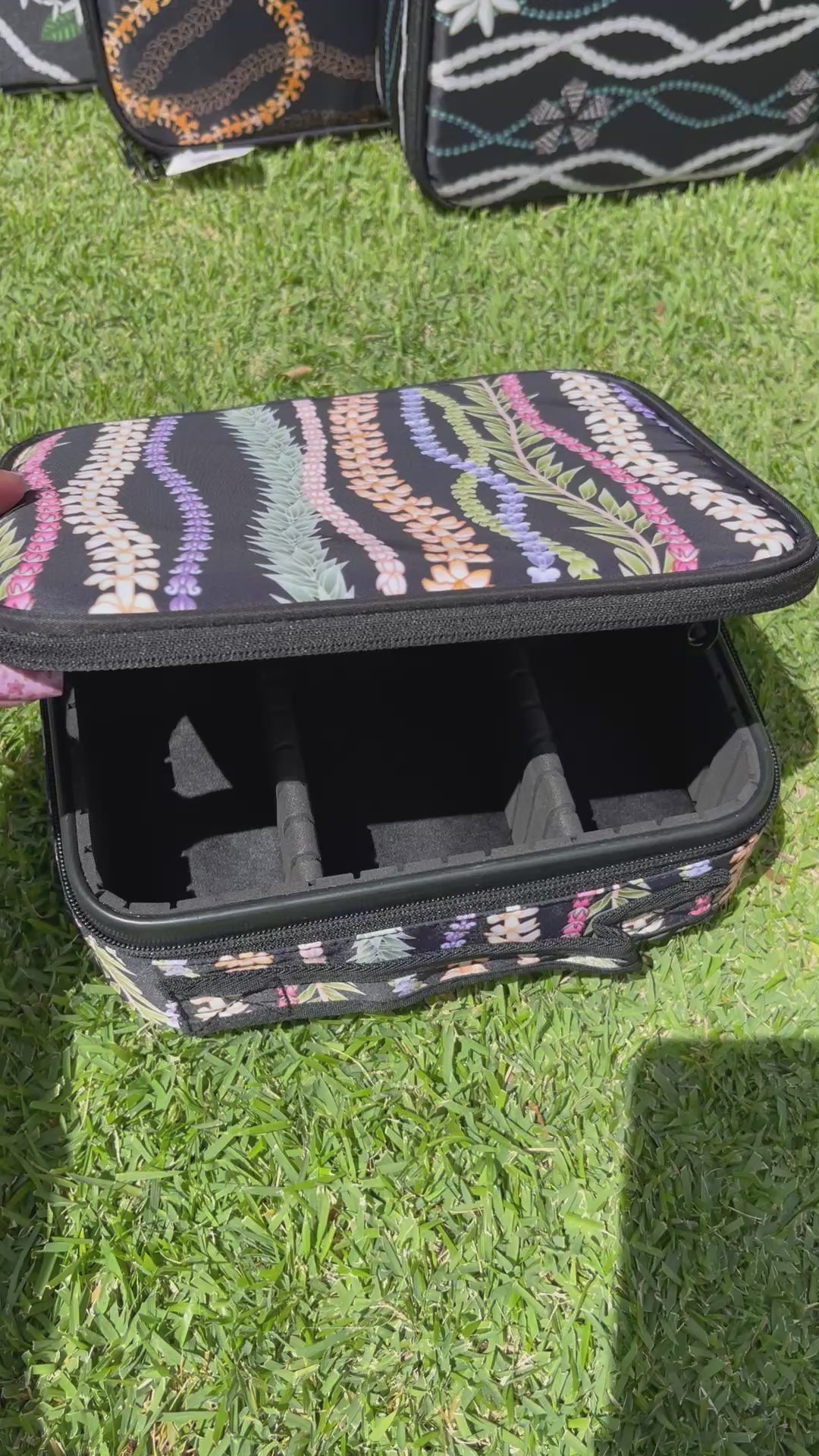 Colorful Multi Lei Hard Travel Case
