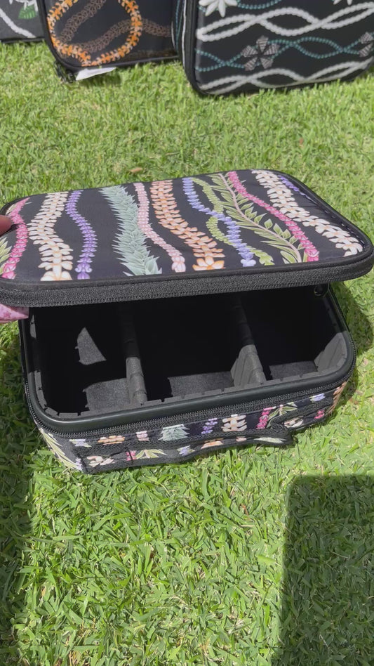 Colorful Multi Lei Hard Travel Case